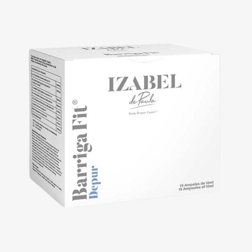 Barriga Fit Depur - Detox Fígado e Emagrecimento 15 Ampolas Izabel de Paula