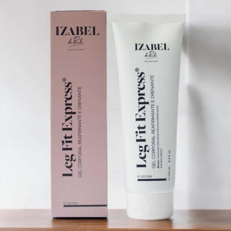 Gel Leg Fit Express Efeito Frio | Drenante Anti-Celulite Pernas | Izabel de Paula